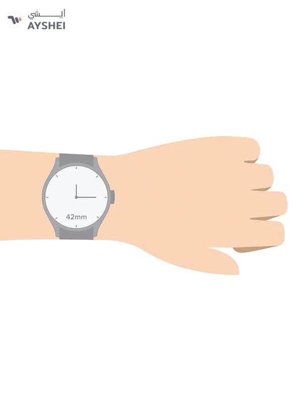 Fossil Men's Water Resistant Analog Watch FS4662 - 42 mm - Silver