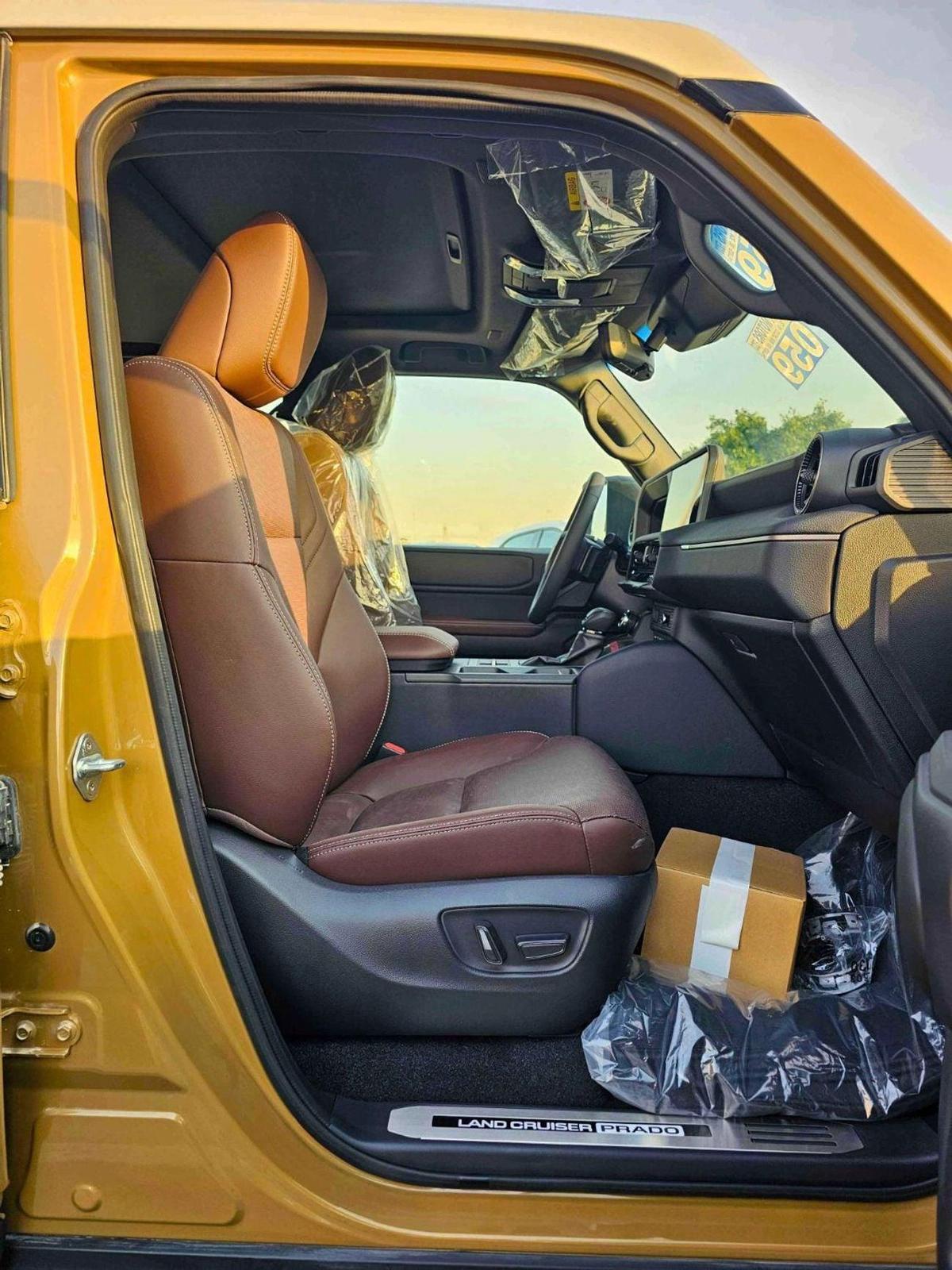 Toyota Prado ADVENTURE TURBO / 2.4L V4 PETROL | RADAR | 360* CAMERA | POWER WITH LEATHER SEATS | HEADUP DISPLAY |-8-8