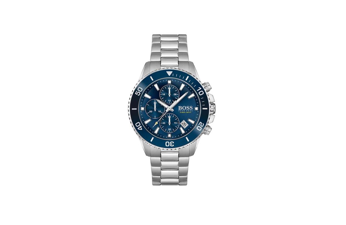 HUGO BOSS Men's Admiral Blue Dial Watch - 1513907-0-landscape