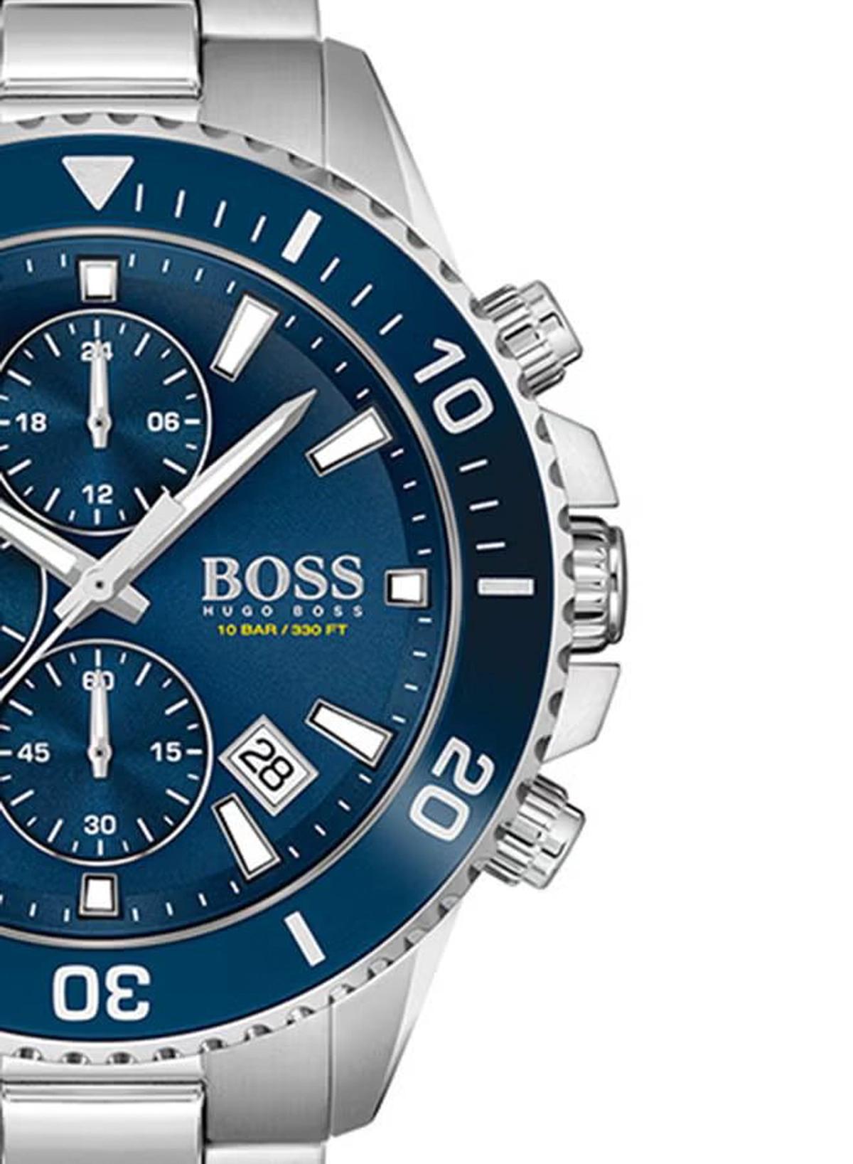 HUGO BOSS Men's Admiral Blue Dial Watch - 1513907-3-3