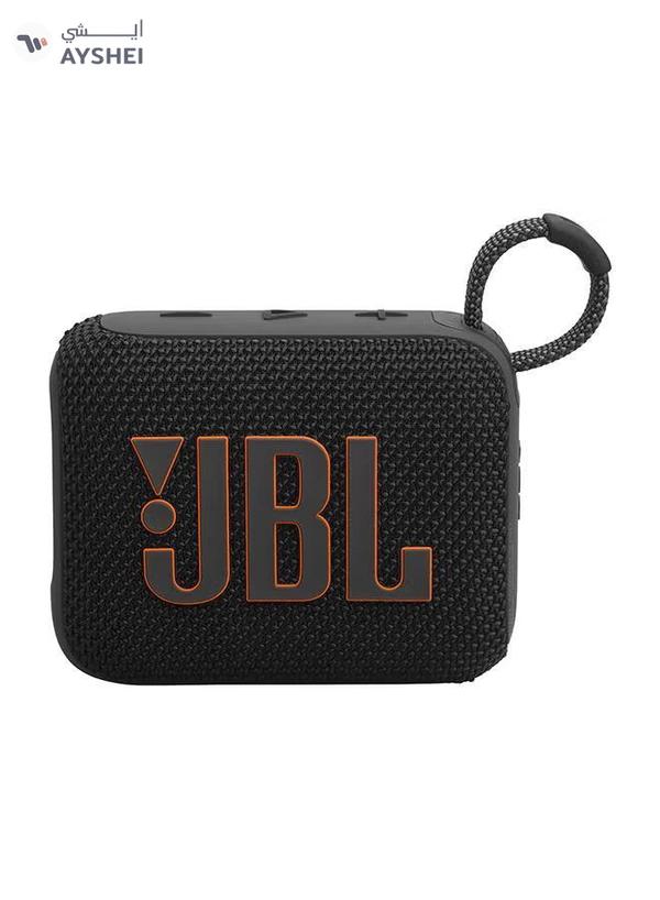 JBL Go4-Portable Waterproof Speaker Black