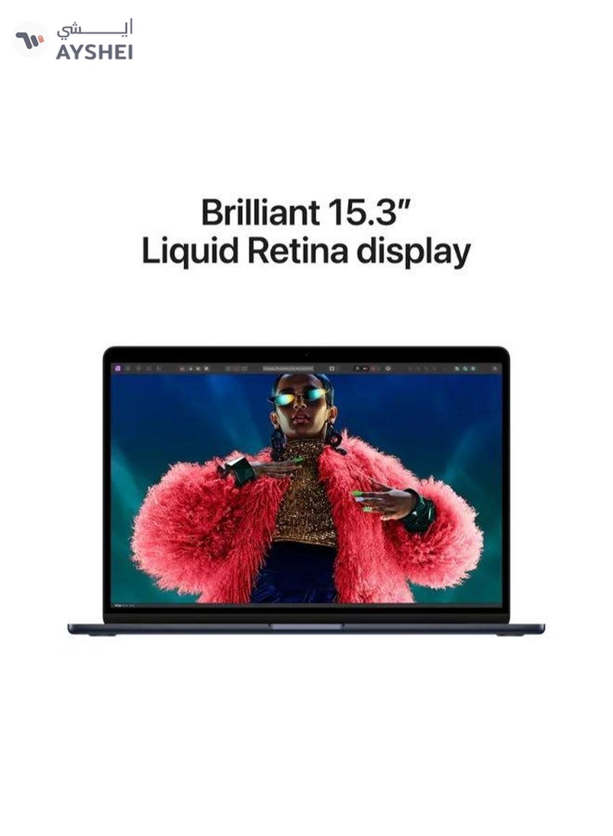 Apple New 2024 MacBook Air MRYV3 15-inch Display (International version) English Midnight-1-1