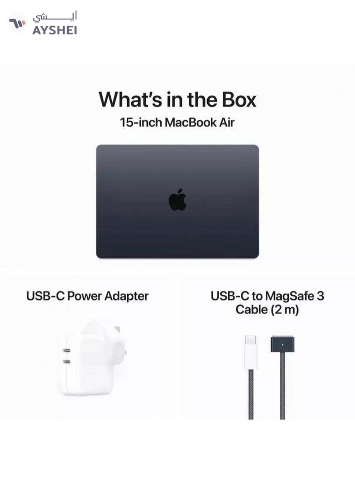 Apple New 2024 MacBook Air MRYV3 15-inch Display (International version) English Midnight-1-portrait
