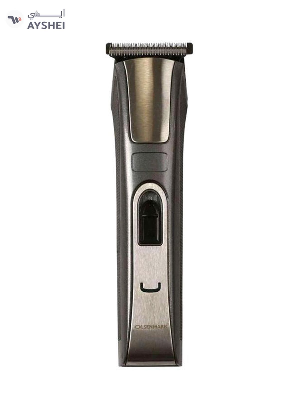 Olsenmark Rechargeable Hair Trimmer Black/Silver-0-portrait