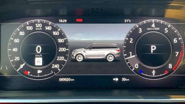 AED 2,850 Monthly | R R Sport HSE| 2019 Model | 3.0L 6-Cyl | USA Specs
