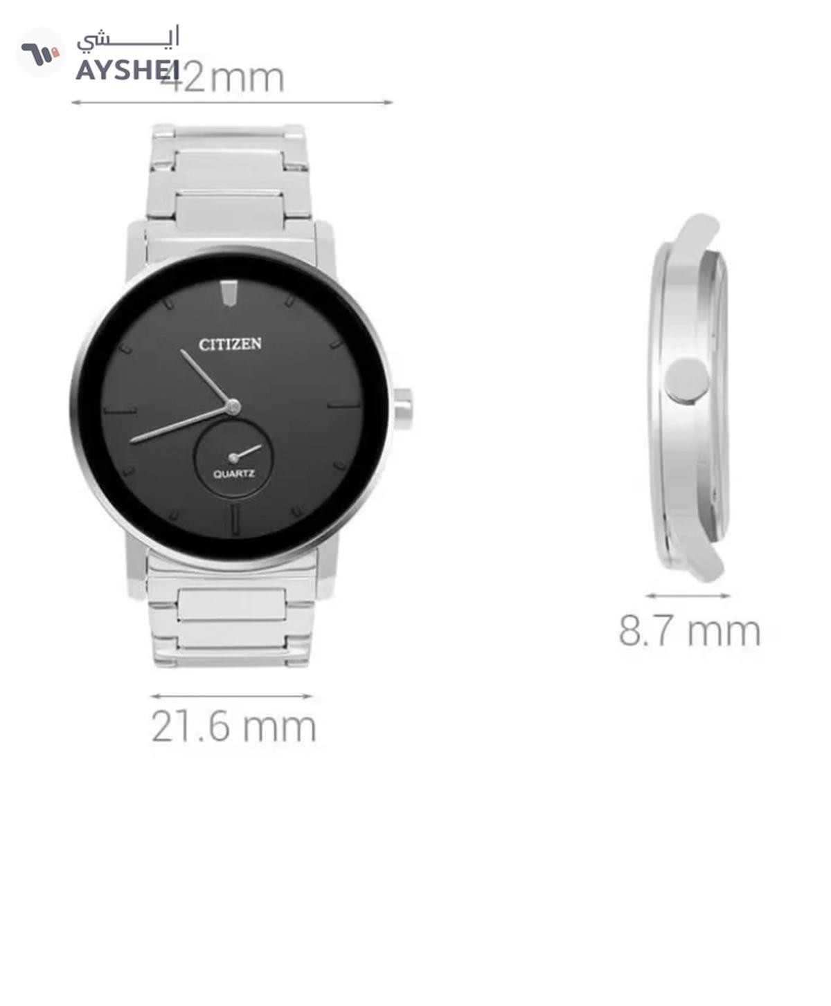 CITIZEN Men's Metal Analog Wrist Watch Be 9180-52E-2-2