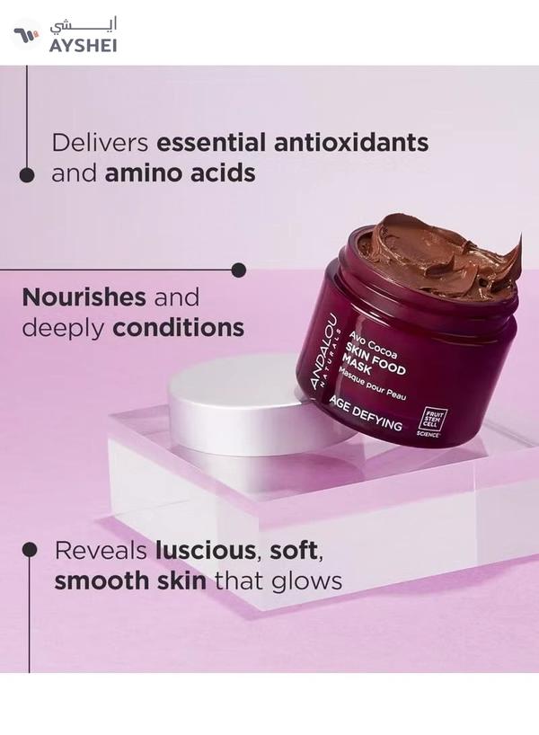 Andalou Avo Cocoa Skin Food Mask - 50 ml