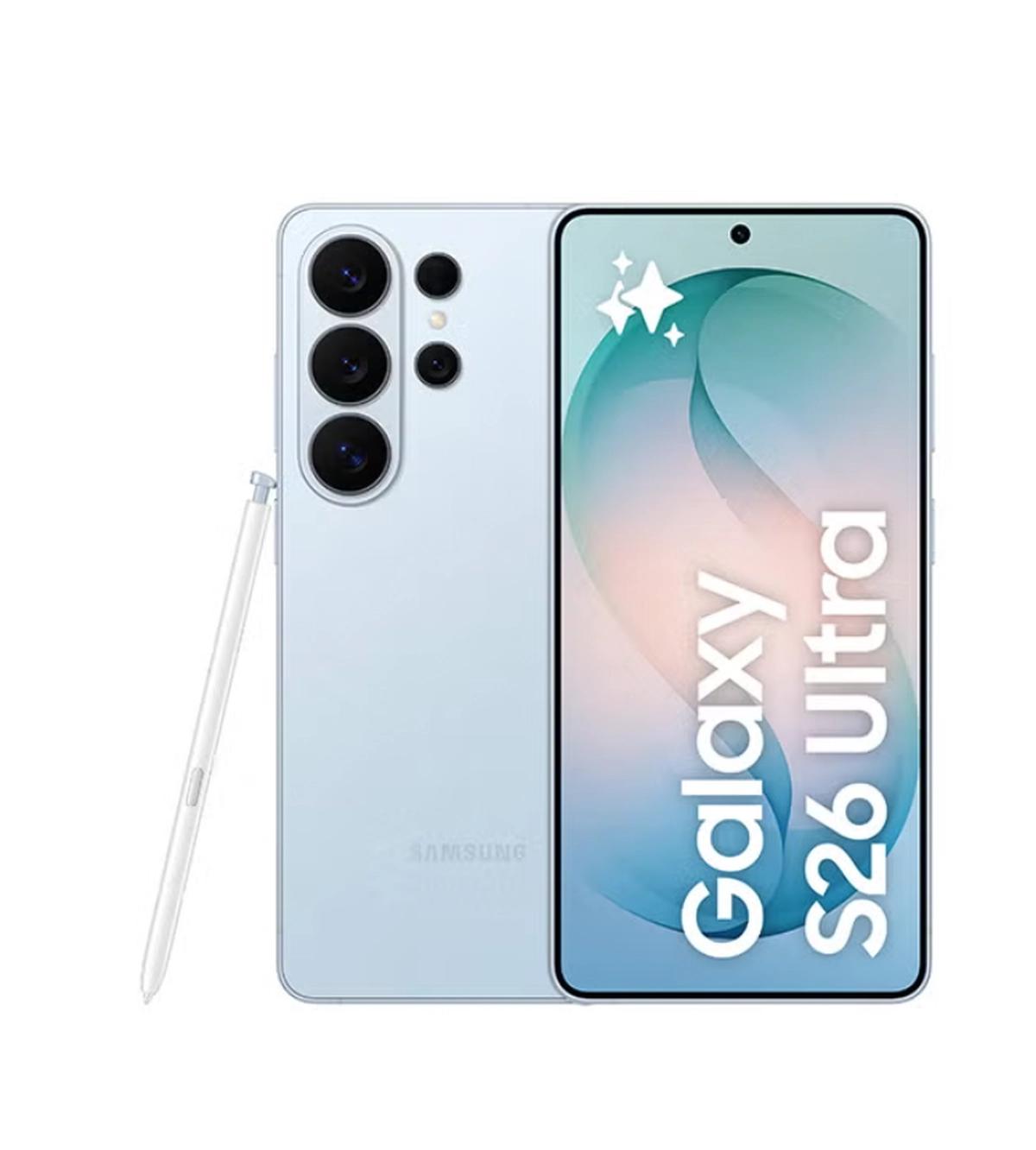 Samsung Galaxy S26 Ultra Dual SIM Sky Blue 12GB RAM 256GB 5G - Middle East Version-0-portrait