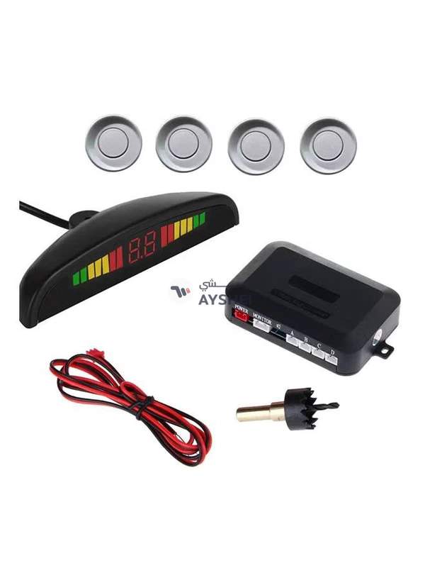Generic 4-Piece LED Car Parking Sensors With Monitor