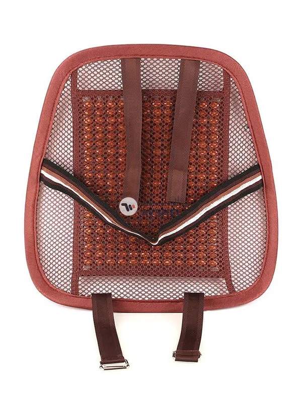 Generic Wooden Back Massage Car Cushion Pad