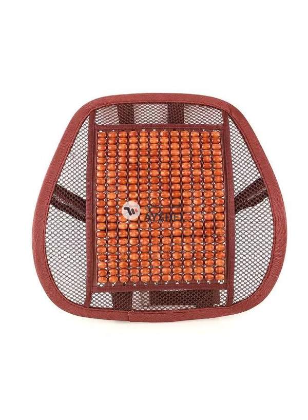 Generic Wooden Back Massage Car Cushion Pad