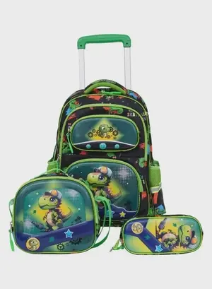 PARAJOHN KiddoKit Character School bag -Green