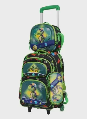 PARAJOHN KiddoKit Character School bag -Green