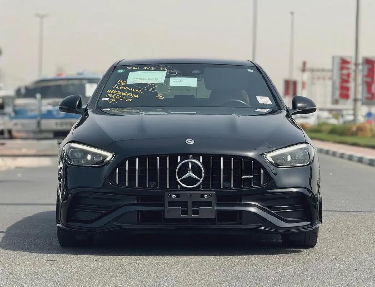 BENZ C43 | ///AMG | 2023 | BROWN INTERIOR | ONLY : 27,596 KM | JAPAN IMPORT | CLEAN TITLE-1-1