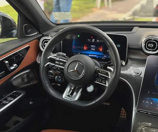 BENZ C43 | ///AMG | 2023 | BROWN INTERIOR | ONLY : 27,596 KM | JAPAN IMPORT | CLEAN TITLE