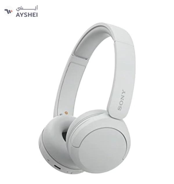Sony WH-CH520 Wireless Bluetooth On Ear With Mic For Phone Call White