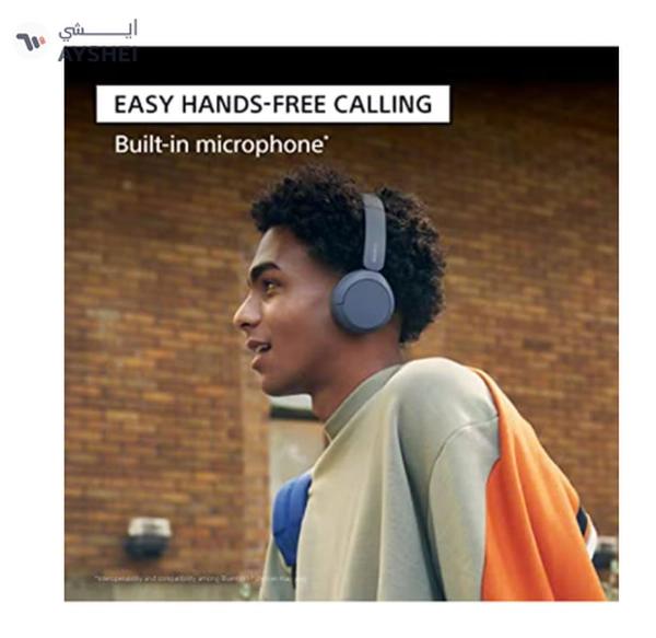 Sony WH-CH520 Wireless Bluetooth On Ear With Mic For Phone Call White