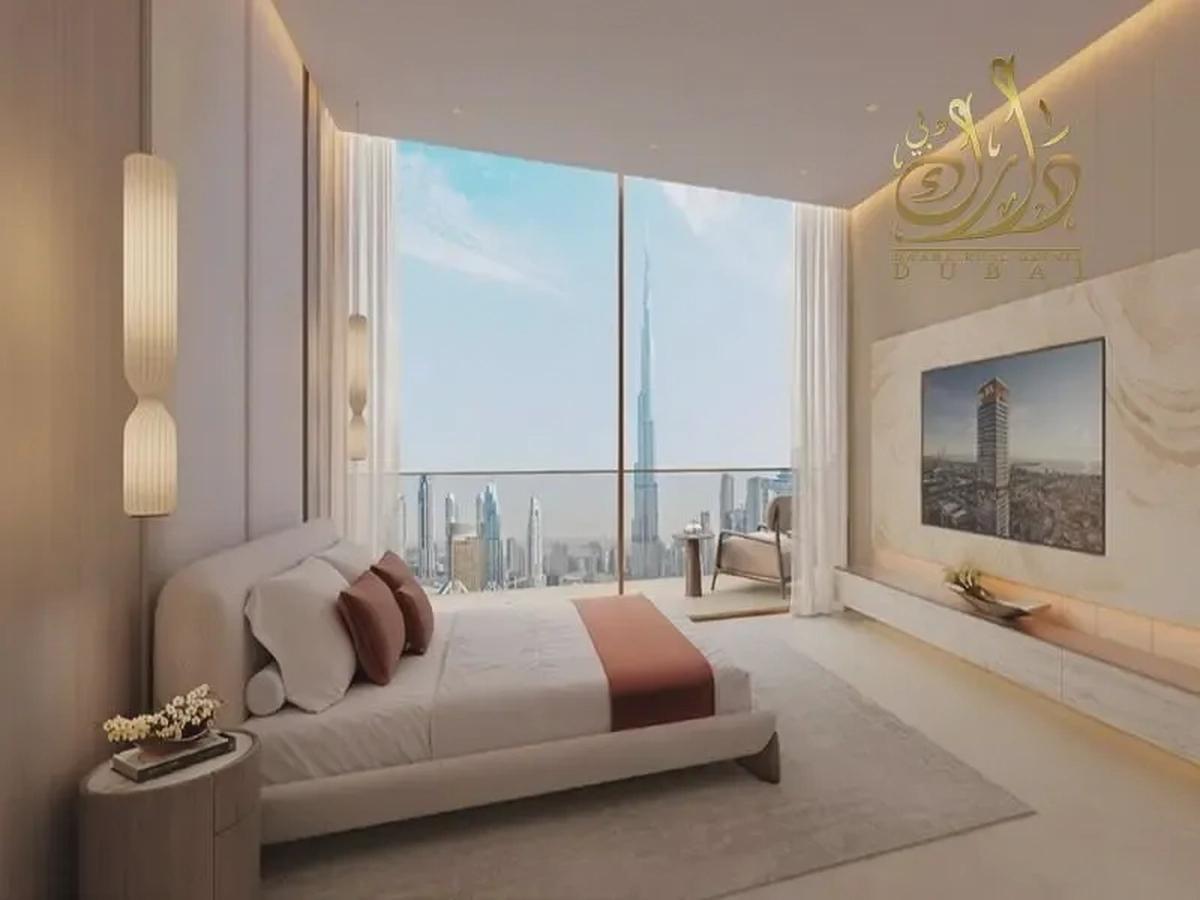 Furnished 1BR Apartment | Sol Luxe SZR | Panoramic Burj & Sea Views-5-5
