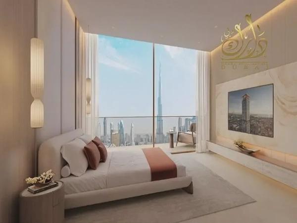 Furnished 1BR Apartment | Sol Luxe SZR | Panoramic Burj & Sea Views