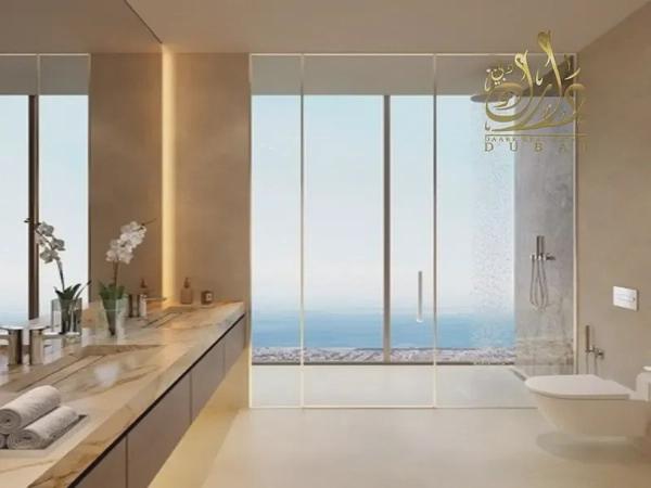 Furnished 1BR Apartment | Sol Luxe SZR | Panoramic Burj & Sea Views