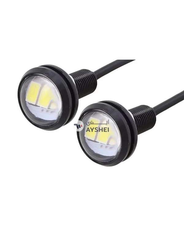 Generic 2-Piece MZ 22.5mm 1.5W 150LM Light 3 LED SMD 5630 Eagle Eye Light
