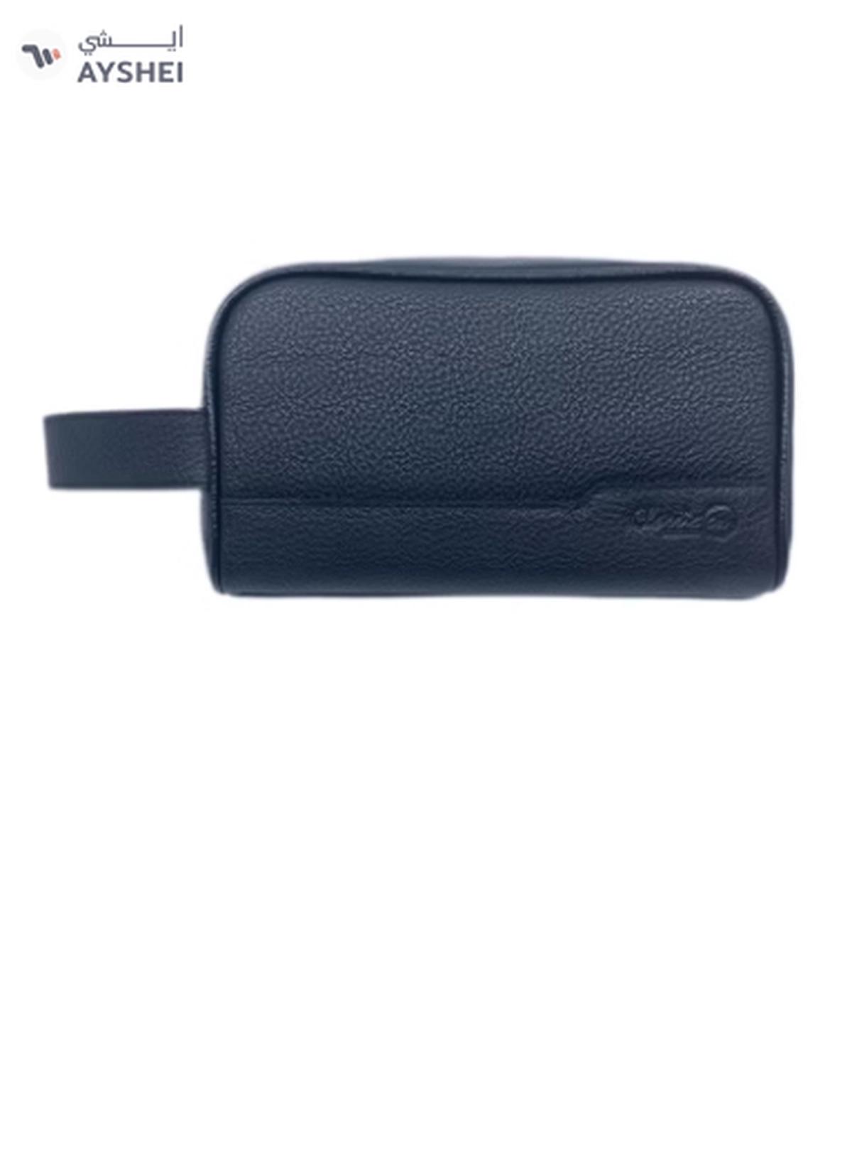 Classic Milano Leather Travel Toiletry Bag, Hand Bag, and Clutch Bag for Men and Women-4-4