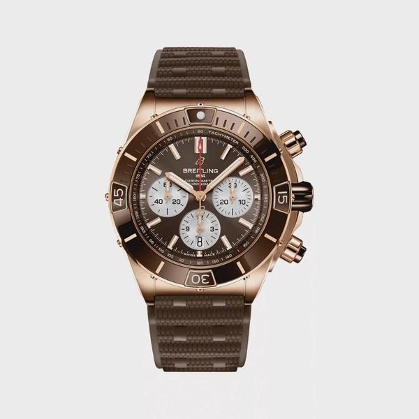 Breitling Super Chronomat RB0136E31Q1S1 Automatic Red Gold 44mm Brown Dial Men’s Watch