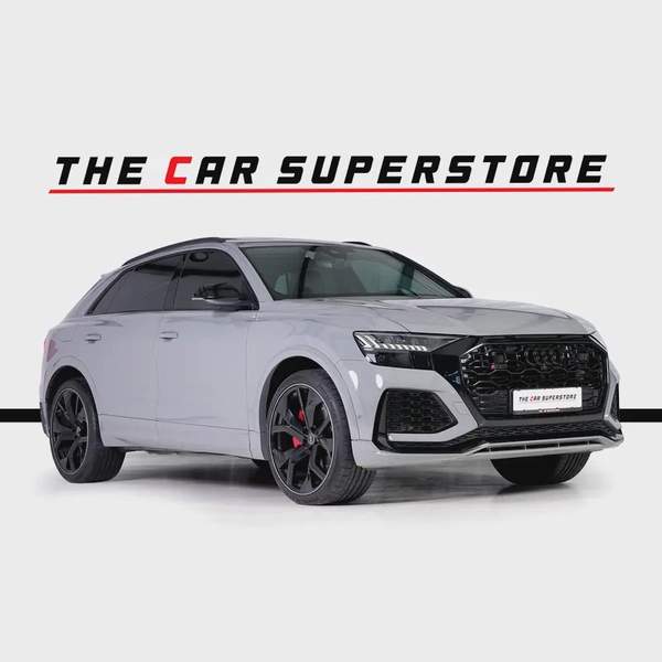 Audi RSQ8-GCC-Nardo Grey-AKRAPOVIC Sports Exhaust System-Black Interior