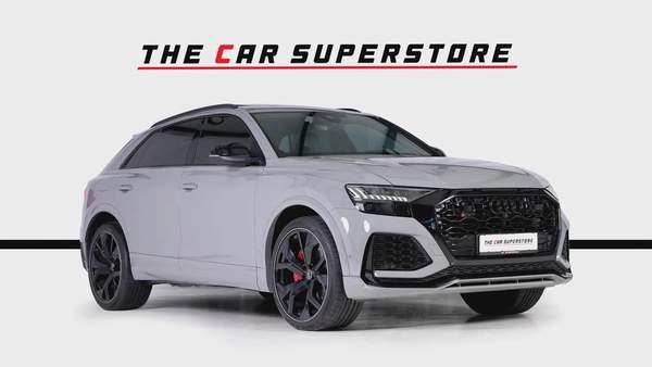 Audi RSQ8-GCC-Nardo Grey-AKRAPOVIC Sports Exhaust System-Black Interior
