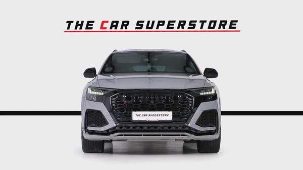 Audi RSQ8-GCC-Nardo Grey-AKRAPOVIC Sports Exhaust System-Black Interior