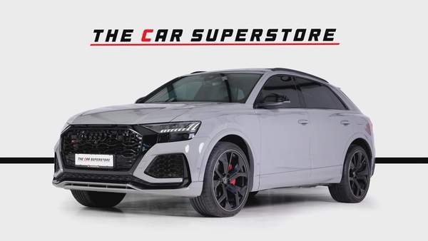 Audi RSQ8-GCC-Nardo Grey-AKRAPOVIC Sports Exhaust System-Black Interior