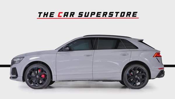 Audi RSQ8-GCC-Nardo Grey-AKRAPOVIC Sports Exhaust System-Black Interior