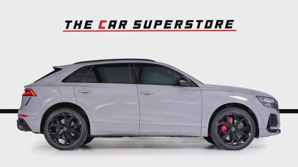 Audi RSQ8-GCC-Nardo Grey-AKRAPOVIC Sports Exhaust System-Black Interior