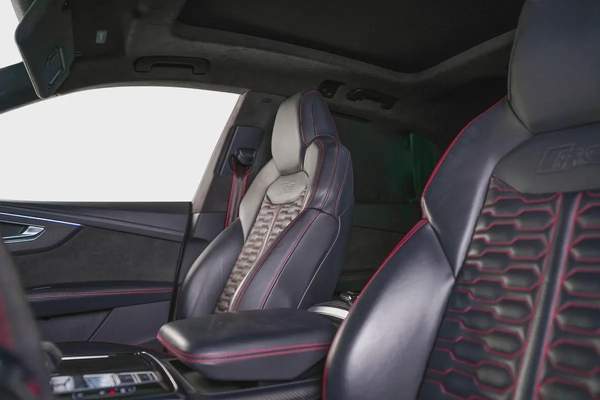 Audi RSQ8-GCC-Nardo Grey-AKRAPOVIC Sports Exhaust System-Black Interior