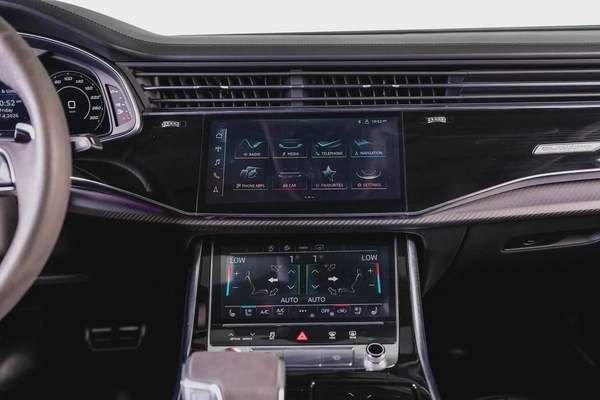 Audi RSQ8-GCC-Nardo Grey-AKRAPOVIC Sports Exhaust System-Black Interior