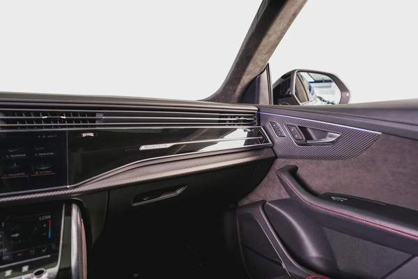 Audi RSQ8-GCC-Nardo Grey-AKRAPOVIC Sports Exhaust System-Black Interior