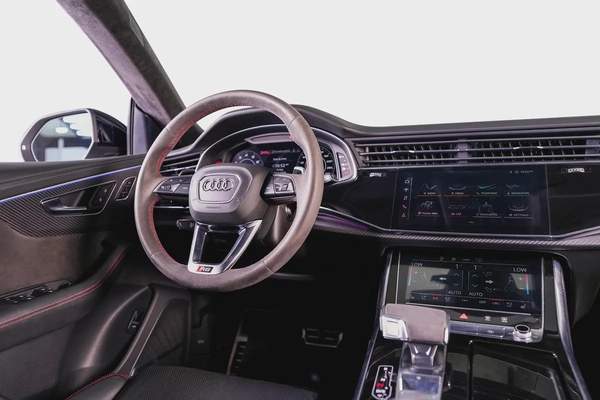 Audi RSQ8-GCC-Nardo Grey-AKRAPOVIC Sports Exhaust System-Black Interior