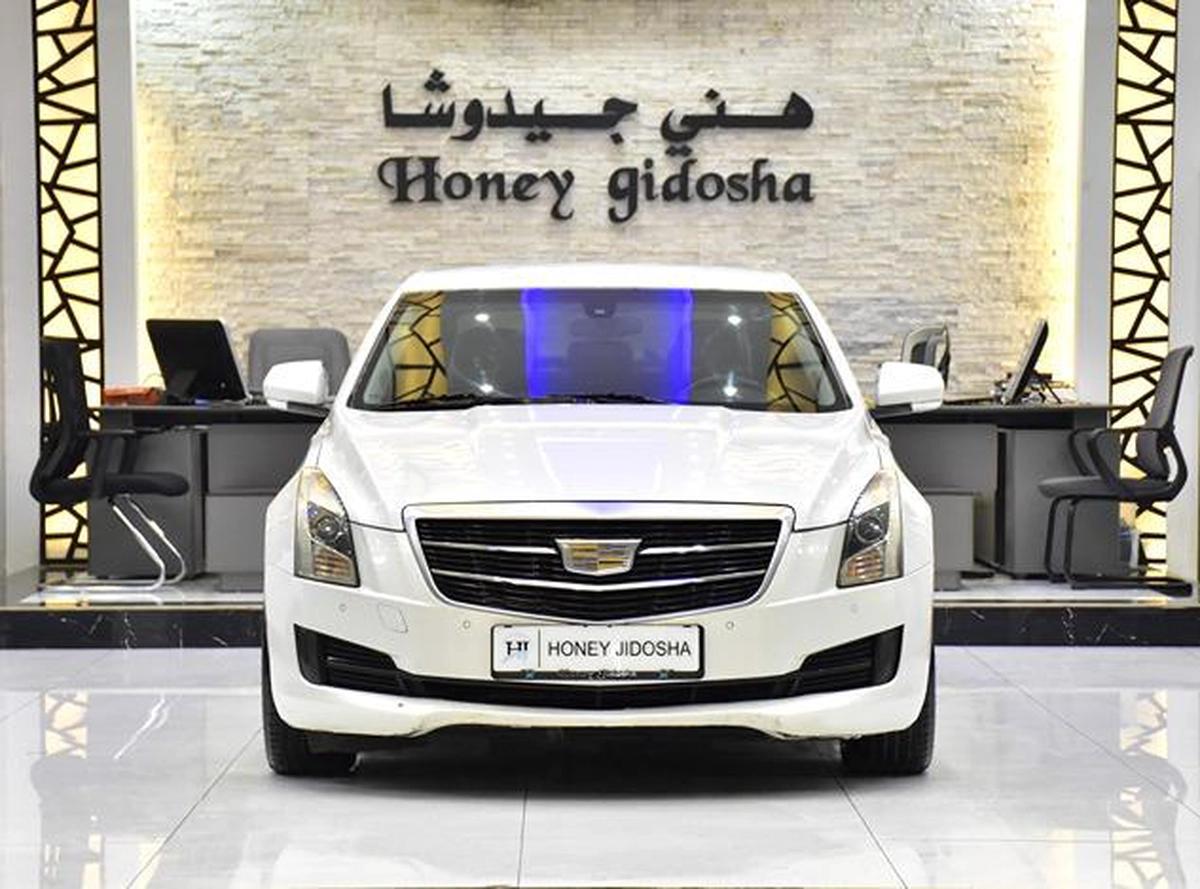 Cadillac ATS ( 2015 Model ) in White Color GCC Specs-0-0