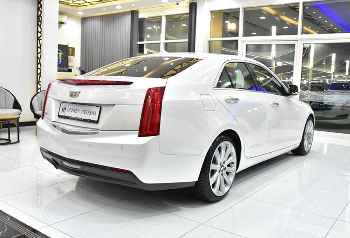 Cadillac ATS ( 2015 Model ) in White Color GCC Specs-11-11