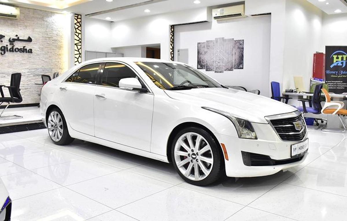 Cadillac ATS ( 2015 Model ) in White Color GCC Specs-7-7