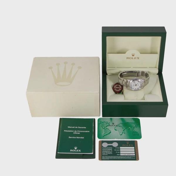 Rolex DateJust 116200 Full Set Box Papers roman dial
