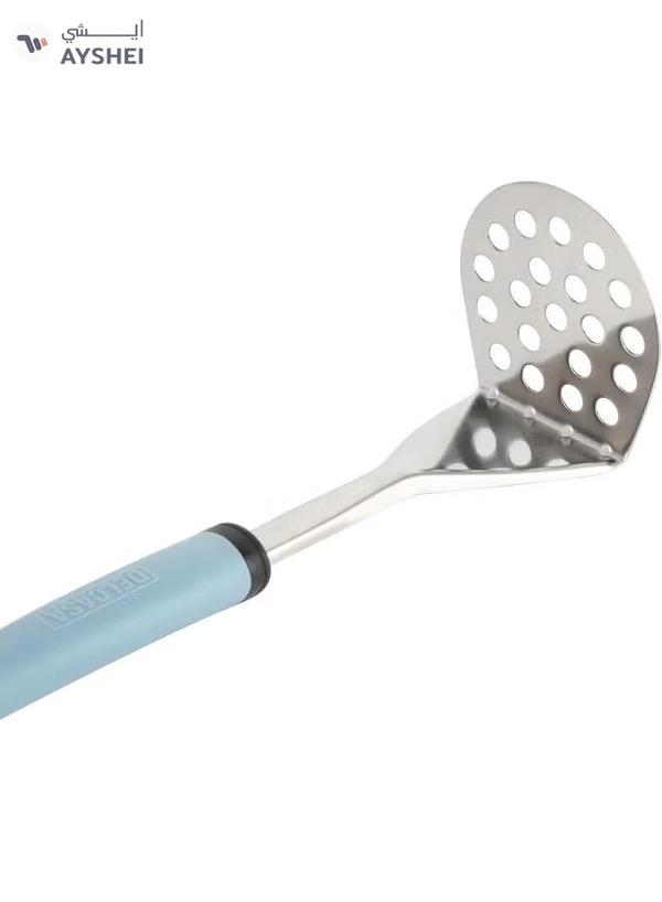 Delcasa DC3367 Potato Masher, Black/Blue
