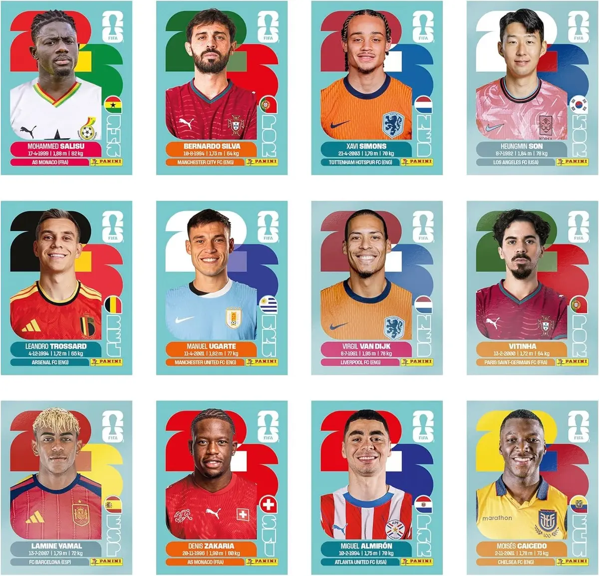 FIFA World Cup 2026 Sticker Collection x50 Packs-3-3
