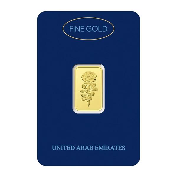 Dubai Gold 5 Grams Pure 999.9 Fine Gold Bar