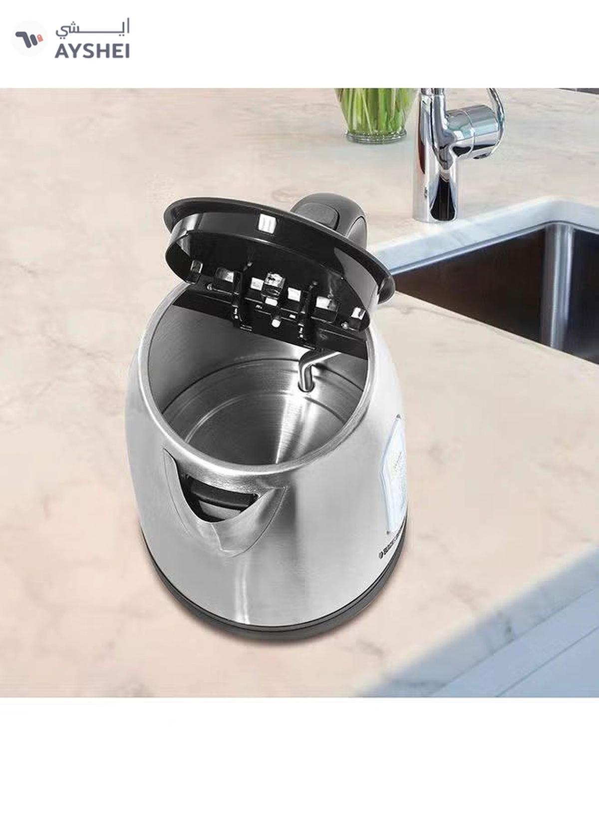 BLACK+DECKER Electric Kettle With Stainless Steel Body-6-6