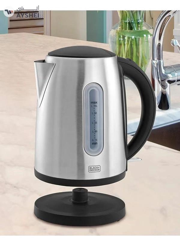 BLACK+DECKER Electric Kettle With Stainless Steel Body