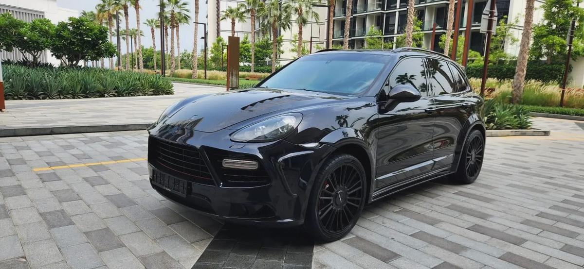 2013-Porsche Cayenne turbo with Mansory kit-0-0