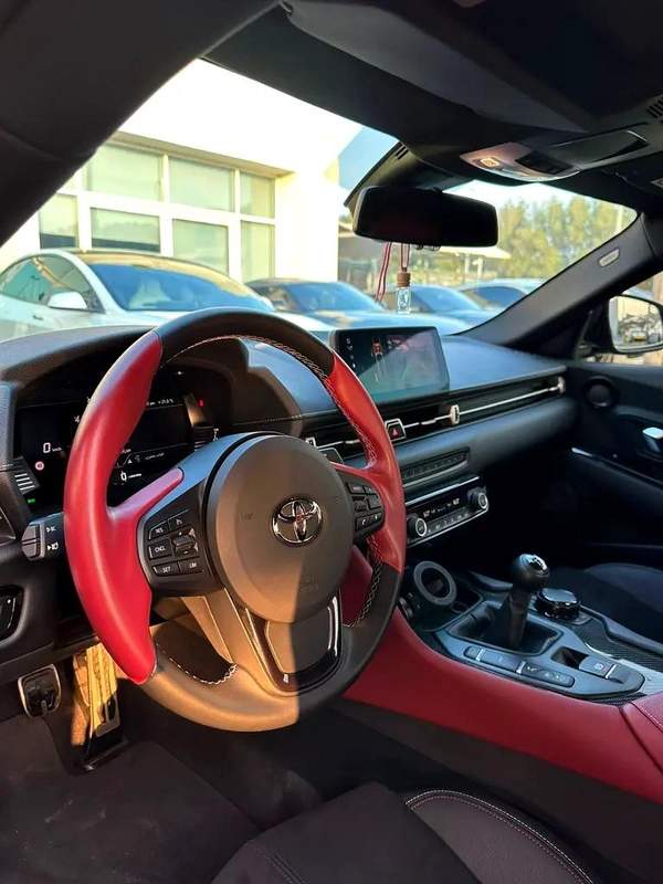 TOYOTA SUPRA GR V6 2024 GCC FULL OPTION ORIGINAL PAINT UNDER WARRANTY PERFECT CONDITION