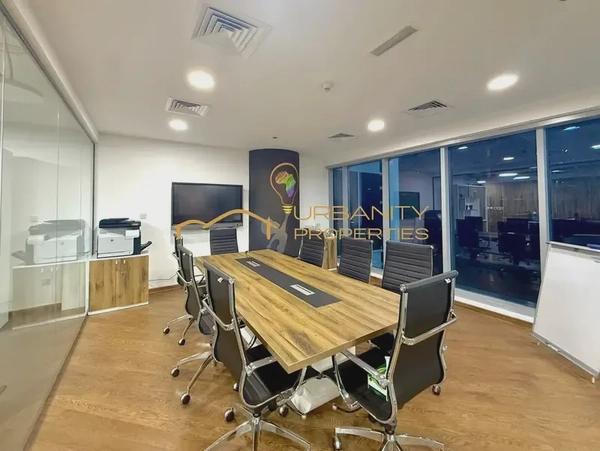 A-Grade Furnished Office | Full Canal View | Bright & Spacious | Opal Tower, Business Bay