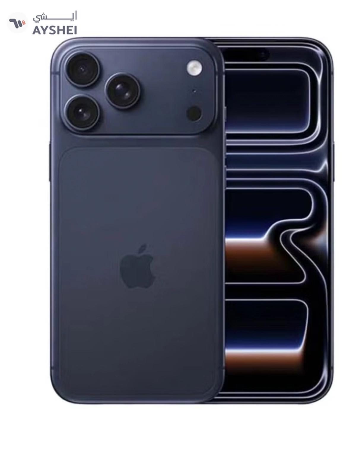 Apple iPhone 17 Pro Max 256 GB Deep Blue 5G (eSim only) With FaceTime - International Version-0-portrait